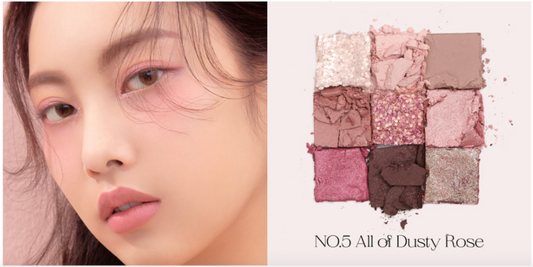 All of dusty rose paleta 