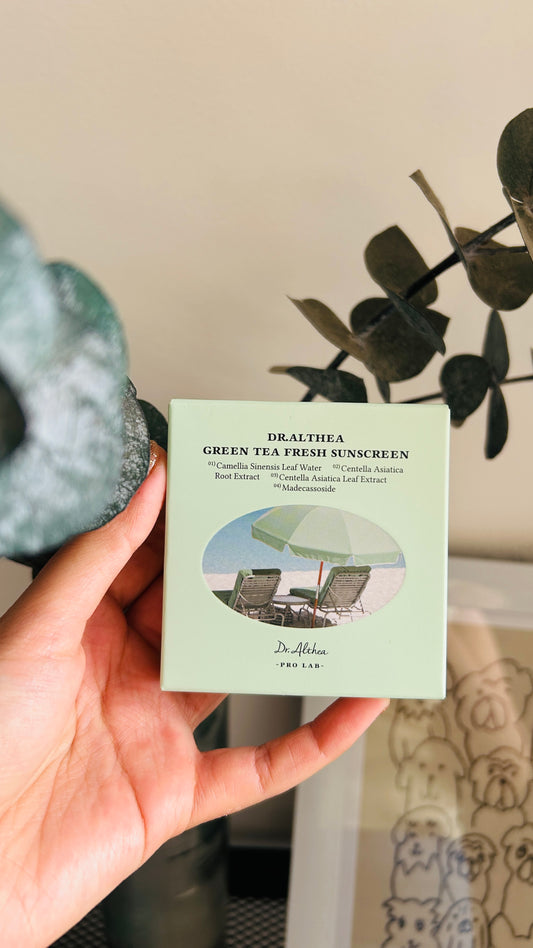 Green Tea Sunscreen Dr Althea 
